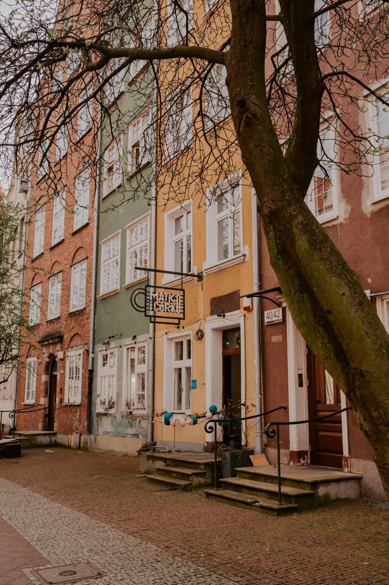 Lemon Tree Apartament Sw Ducha Gdansk Apartamento Exterior foto