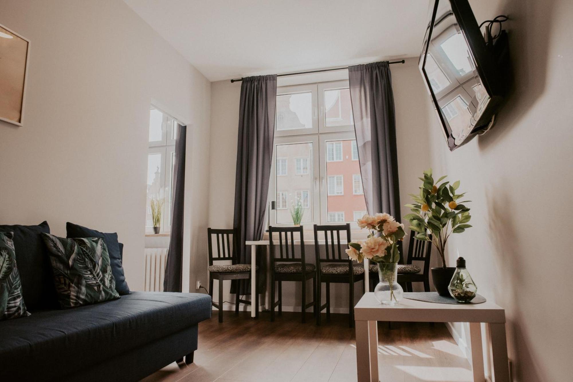 Lemon Tree Apartament Sw Ducha Gdansk Apartamento Exterior foto