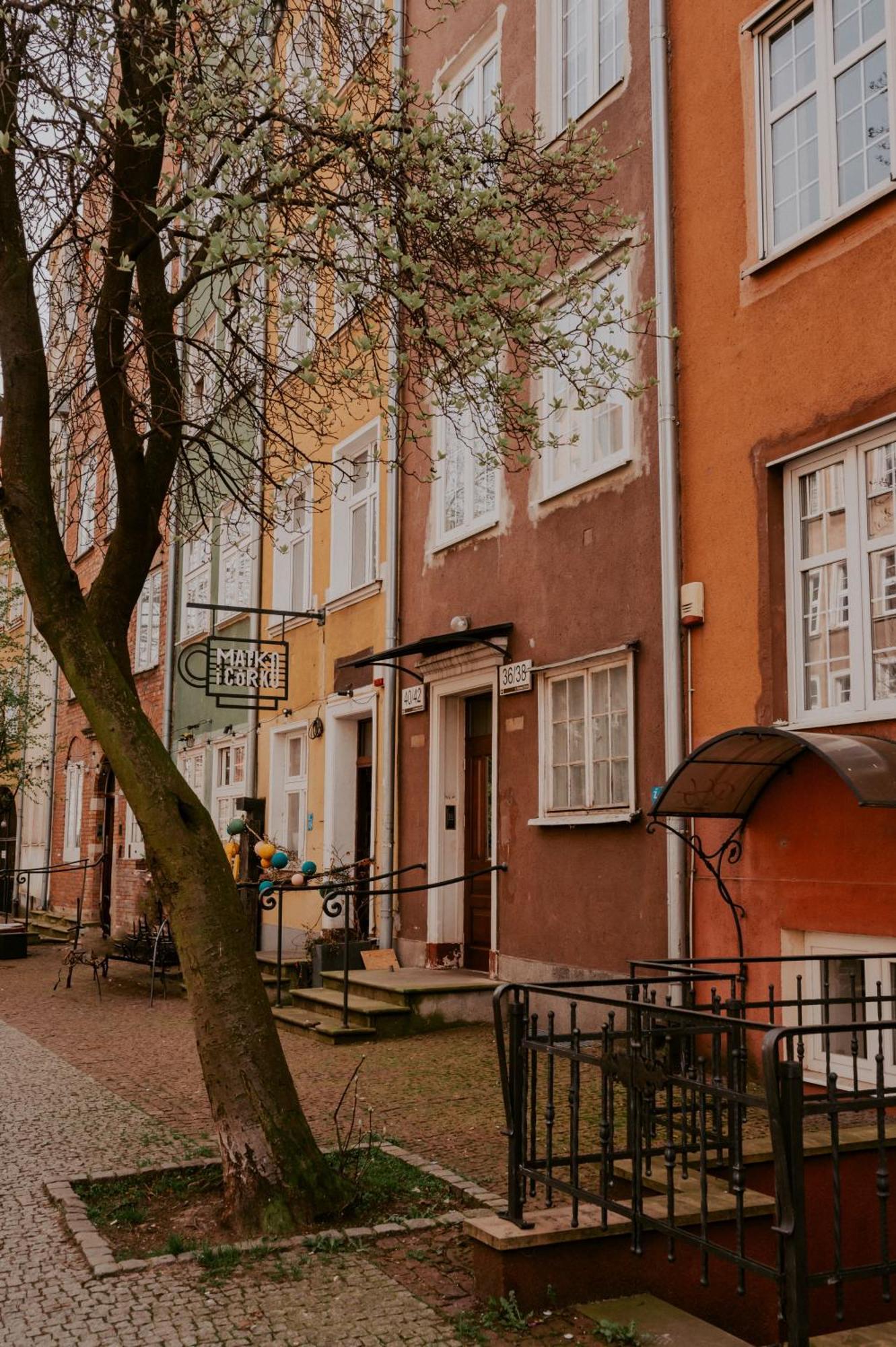 Lemon Tree Apartament Sw Ducha Gdansk Apartamento Exterior foto